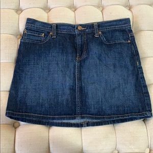 GAP denim skirt